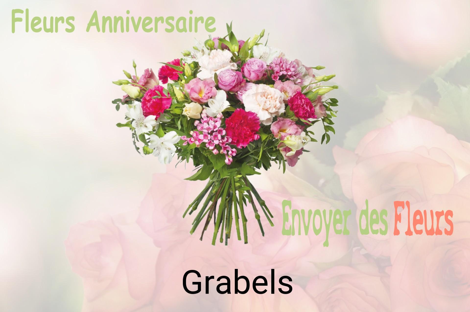 Bouquet de fleurs d’anniversaire livré à Grabels